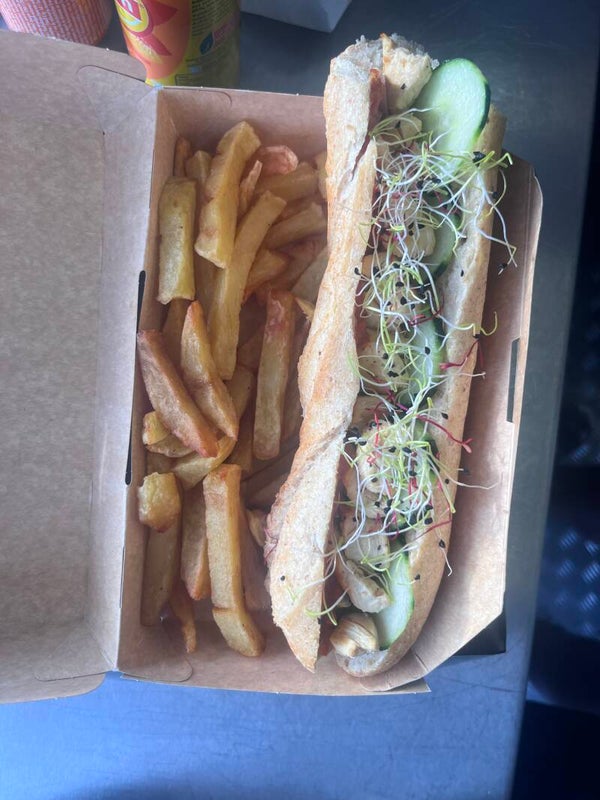 Hot-dog végane