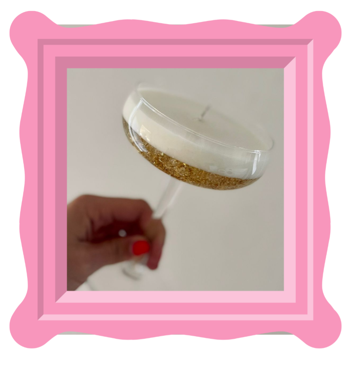 Champagne cocktailkaars