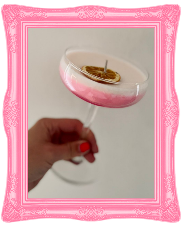 Pink lady  cocktailkaars