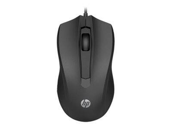 HP 105 Black Wired Mouse