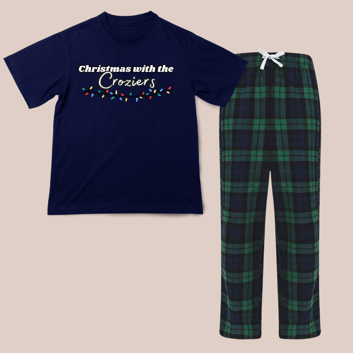 Christmas with the - Child Personalised Printed Pyjamas