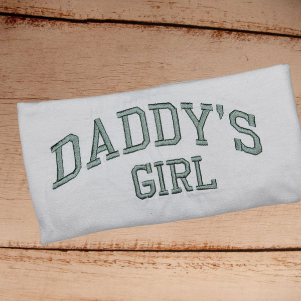 Daddy's Girl - Child Embroidered T Shirt