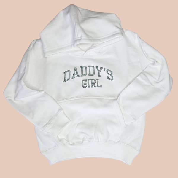 Daddy's Girl - Child Embroidered Sweater or Hoodie