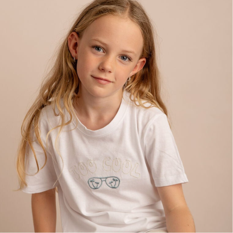 Too Cool Shades - Child Embroidered T Shirt