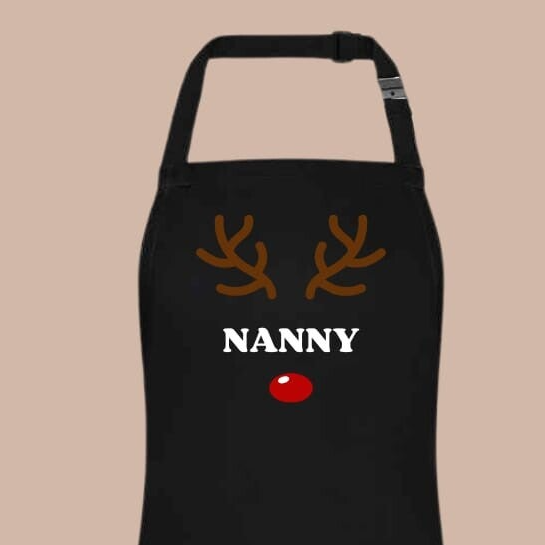 Nanny Reindeer - Adults Christmas Apron