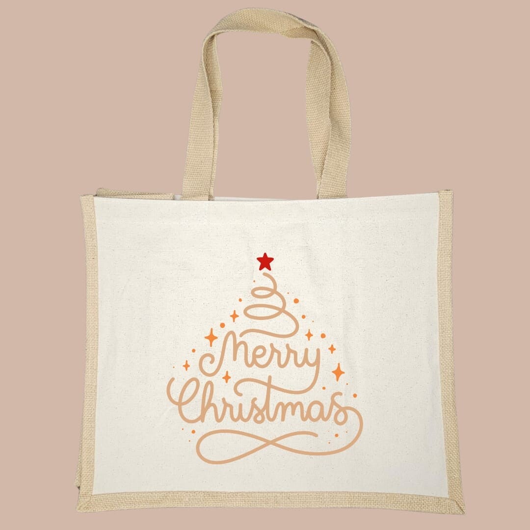 Merry Christmas tree - Christmas bag