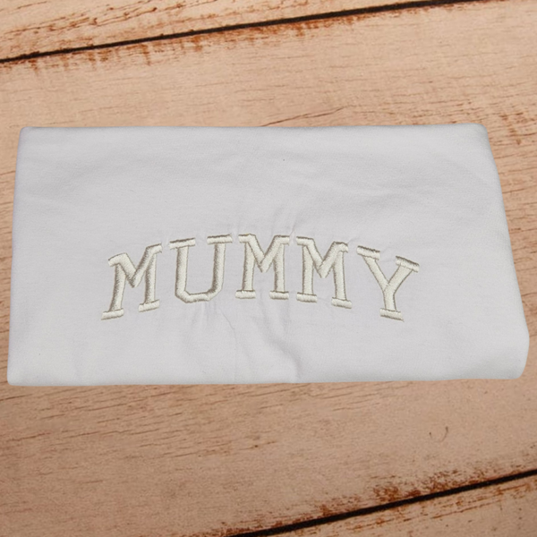Mummy - Adult Embroidered T Shirt