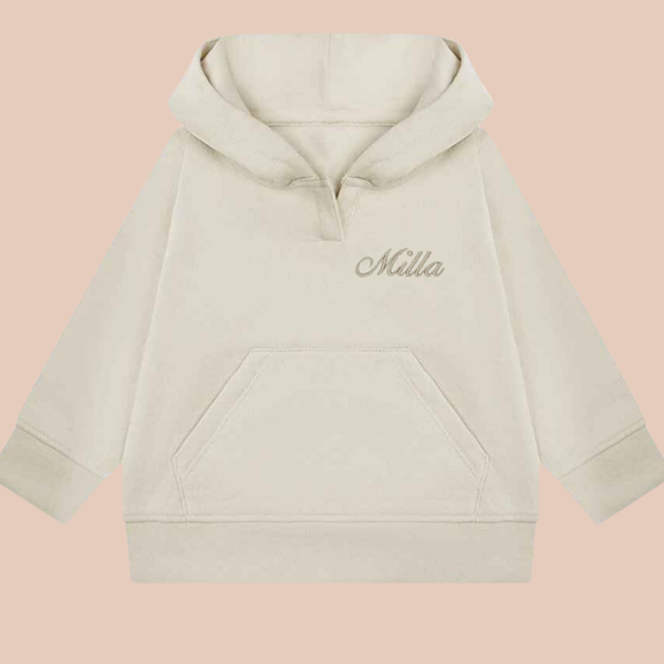 Small Name (Script) - Infant Personalised Embroidered Sweater or Hoodie