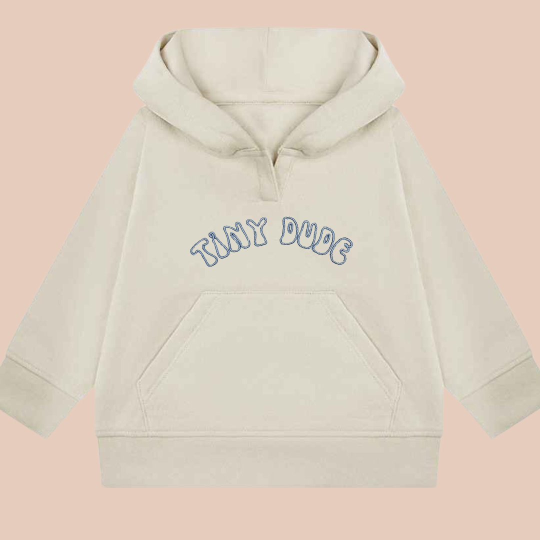 Tiny Dude - Infant Embroidered Sweater or Hoodie