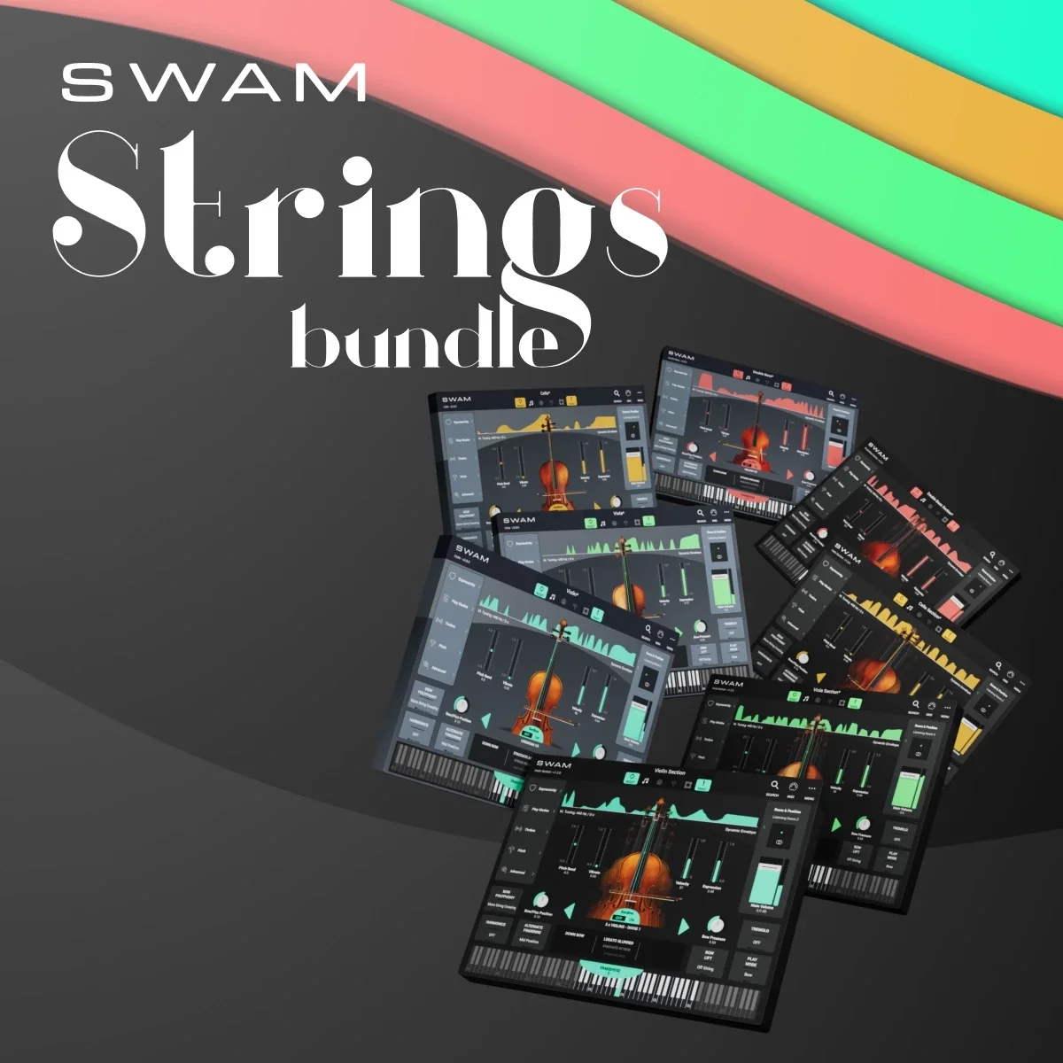strings bundle de Swam by audiomodeling