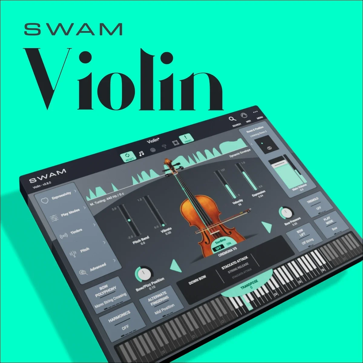 violin swam