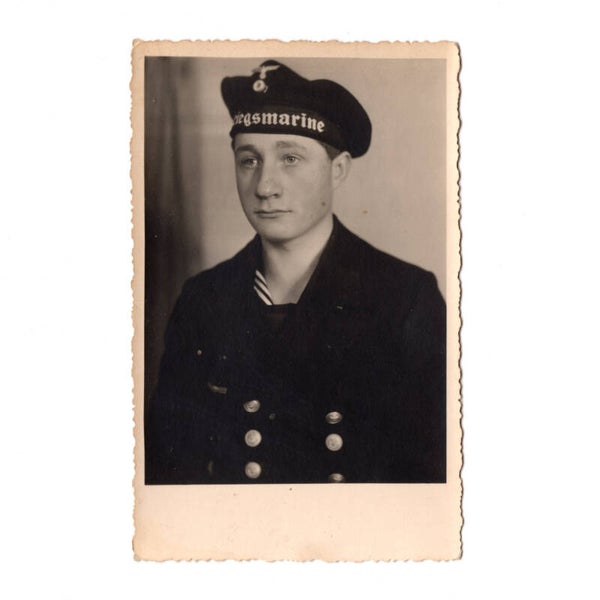 WWII German Postcard Photograph Kriegsmarine