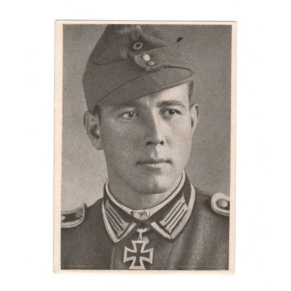 WWII German Knight's Cross Wearer Photograph Otto Starosta