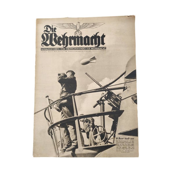 WWII German Die Wehrmacht Magazine