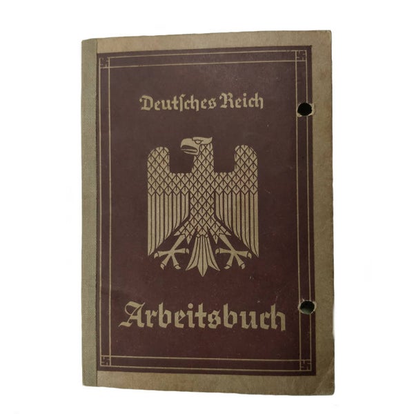 WWII German Arbeitsbuch