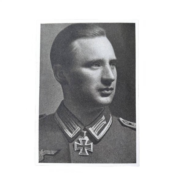 WWII German Knight's Cross Wearer Photograph Willy moder