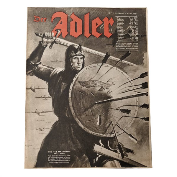 WWII German Adler Magazine Rare