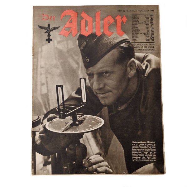WWII German Adler Magazine