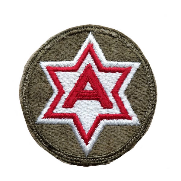 WWII US 6th Army Patch