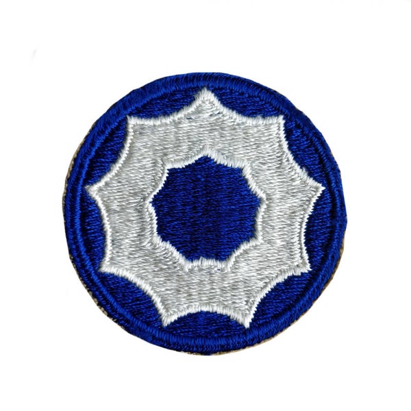 WWII US 9th Service Command Patch