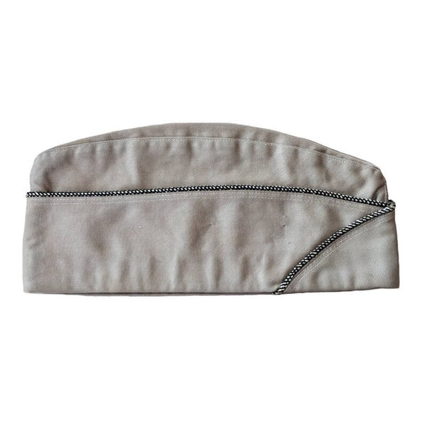 WWII US Garrison Cap Officer Named