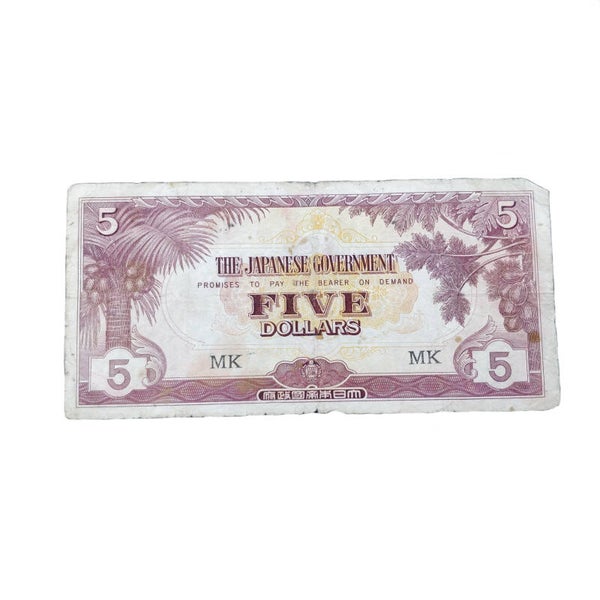WWII Banknote Asia