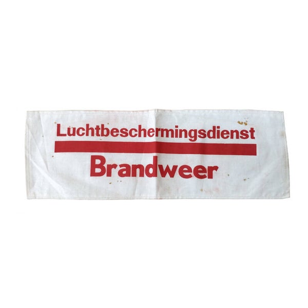 WWII Dutch LBD Armband Brandweer Zaandam