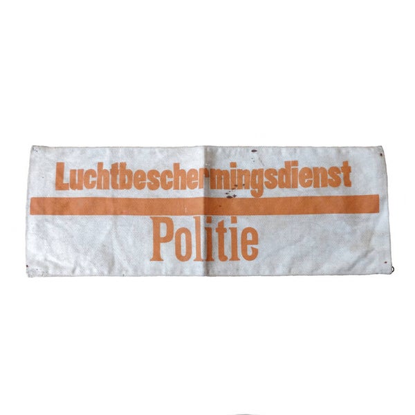 WWII Dutch LBD Armband Politie