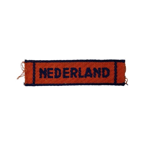 WWII Dutch Insignia NBS  'Nederland'