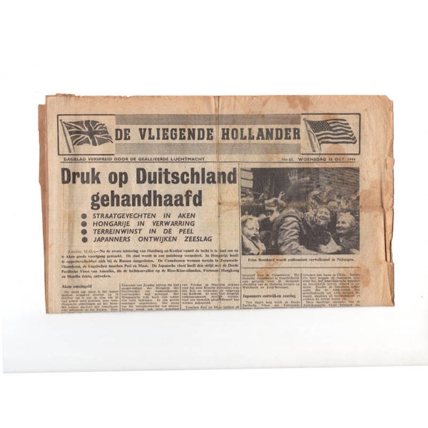 WWII Dutch Vliegende Hollander No. 61