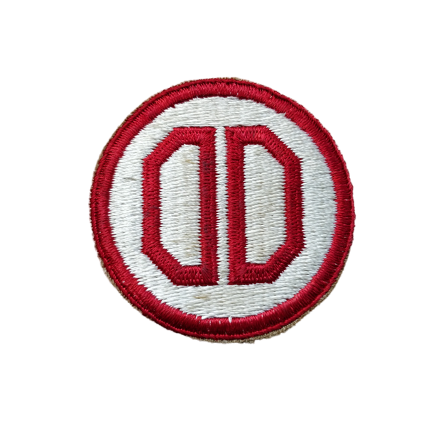 WWII US 31st Infantry Division Patch OD Border