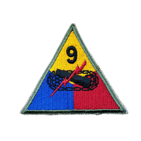WWII US 9th Armored Division Patch