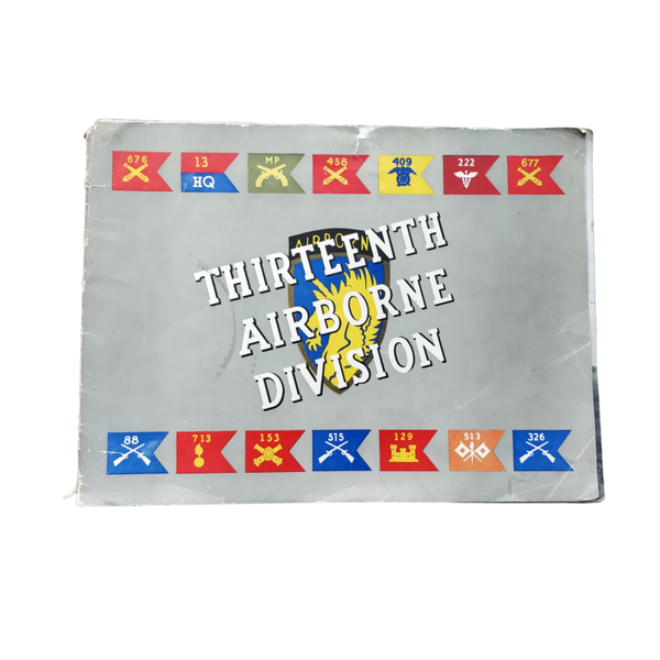 WWII US Book 13th Airborne Division