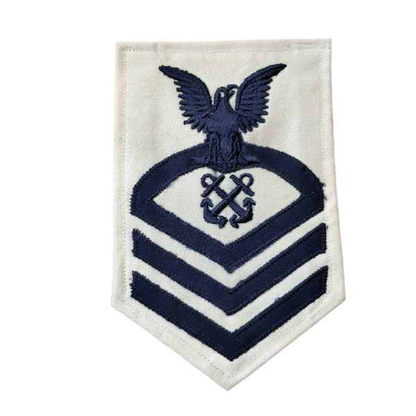 WWII US Navy Chief Petty Officer Boatswain's Mate Rank Patch