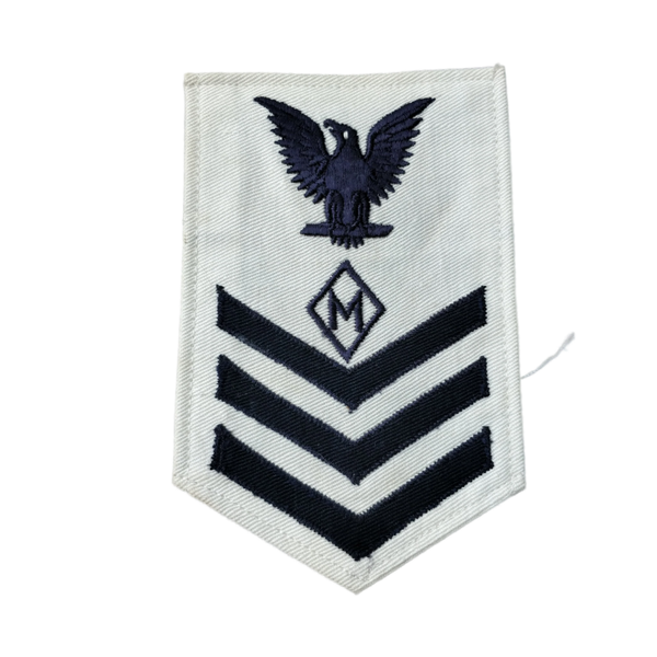 WWII US Navy Petty Officer 1st Class Expert M Rank Patch