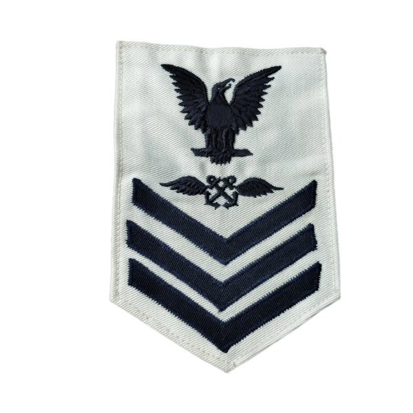 WWII US Navy Petty Officer 1st Class Aviation Boatswain's Mate Rank Patch