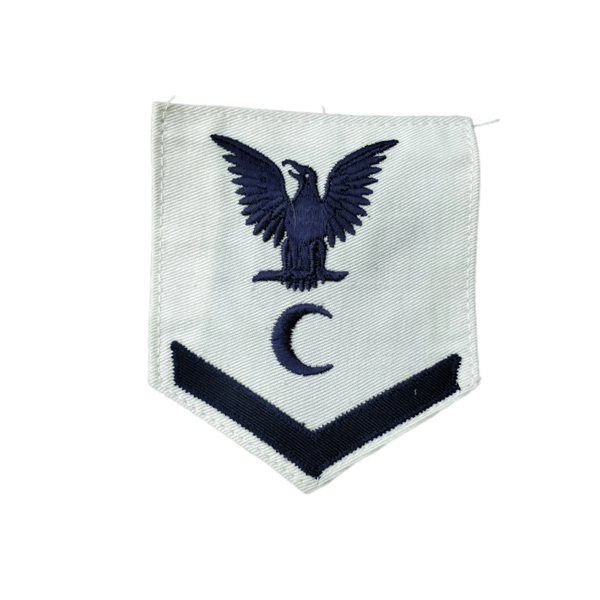 WWII US Navy Petty Officer 3rd Class Cook Rank Patch