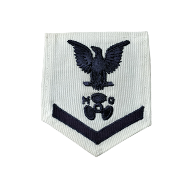 WWII US Navy Petty Officer 3rd Class Motor Machinist Rank Patch