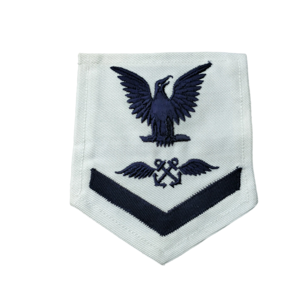WWII US Navy Petty Officer 3rd Class Aviation Boatswain's Mate Rank Patch
