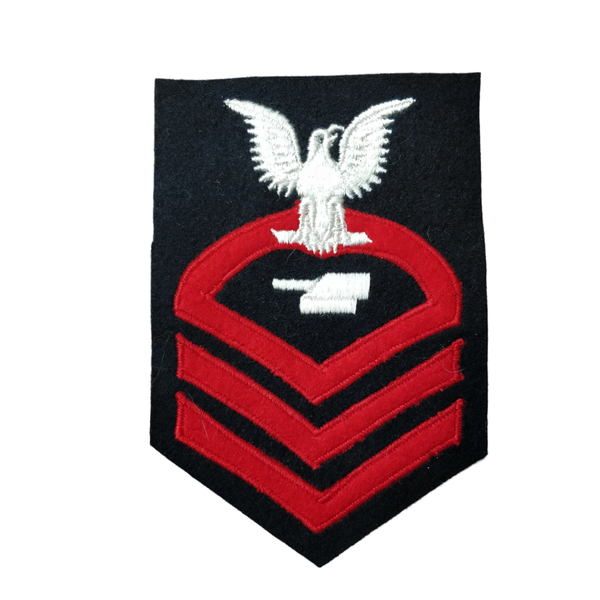WWII US Navy Chief Petty Officer Turret Captain Rank Patch