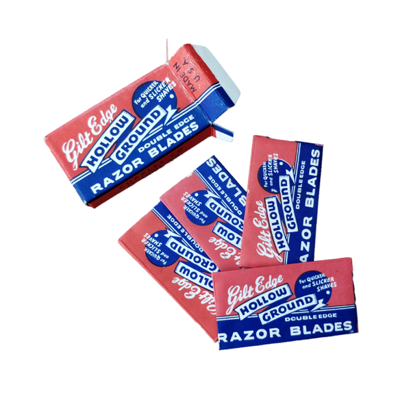 WWII US Razor Blades Hollow Ground