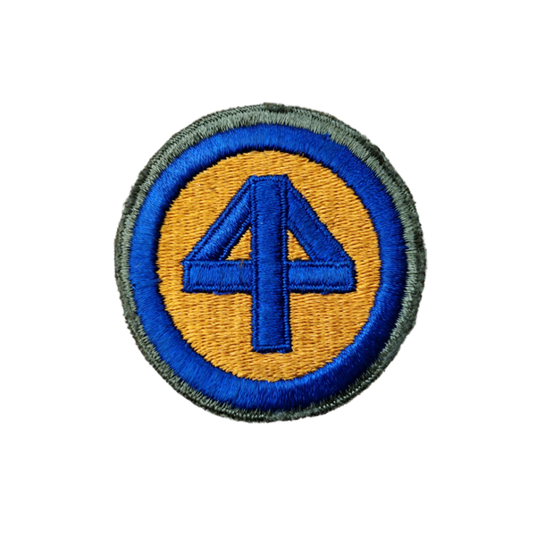 WWII US 44th Infantry Division Patch Greenback