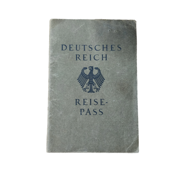 WWII German Reisepass Amsterdam/Uithoorn