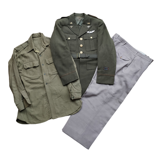 WWII USAAF Officers Uniform Grouping