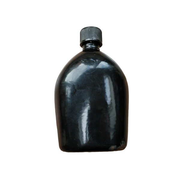 WWII US Black Enamel Canteen