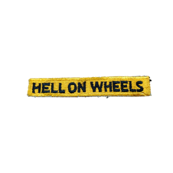 WWII-Era US 2nd Armored Division Hell On Wheels Tab
