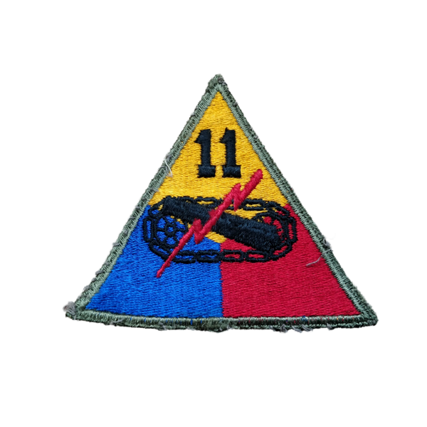 WWII US 11th Armored Division Patch