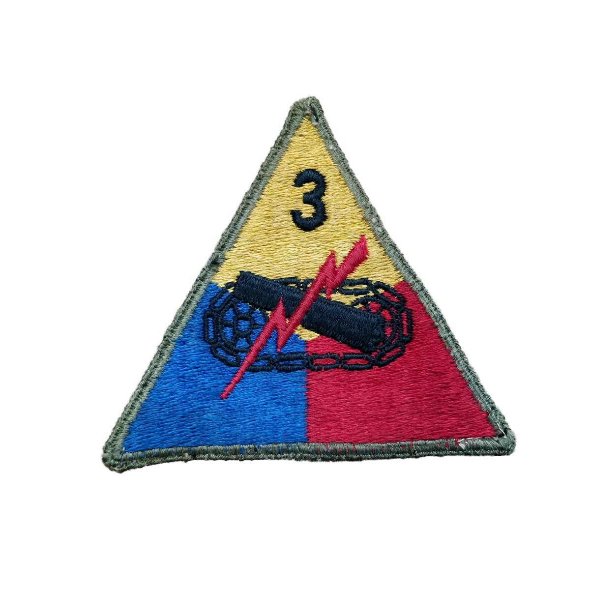 WWII US 3rd Armored Division Patch | Clercq Militaria