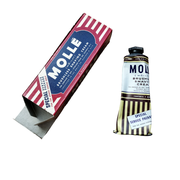 WWII US Shaving Cream Mollé