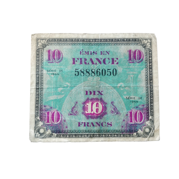 WWII US Allied Military Currency Banknote